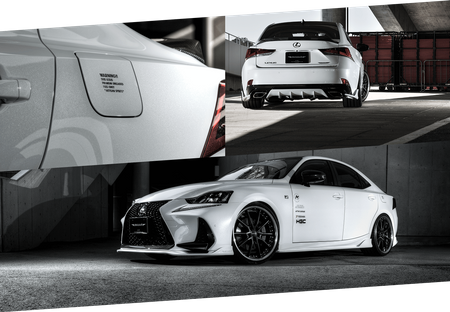 至高のLEXUS IS 妖艶なエアロがスタイリングを演出