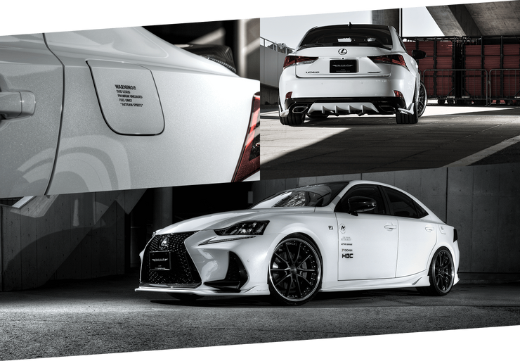 至高のLEXUS IS 妖艶なエアロがスタイリングを演出