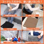 ホットマット USB 電気マット（グレー）