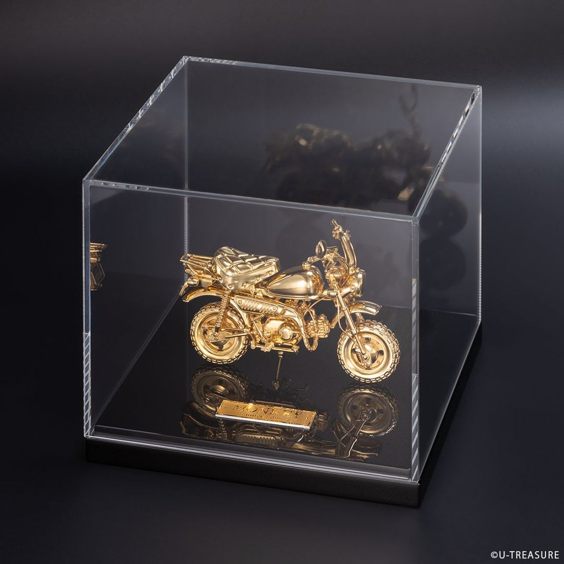 【Honda】Monkey(モンキー)ゴールドリミテッド 1984model 1/12フィギュアが発売。ナンバープレー…