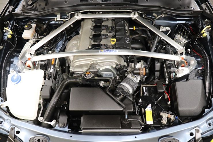 H.29(2017)年 マツダ ロードスターRF 2.0 RS サクラムマフラー TWS16インチ ブルー 走行42,4