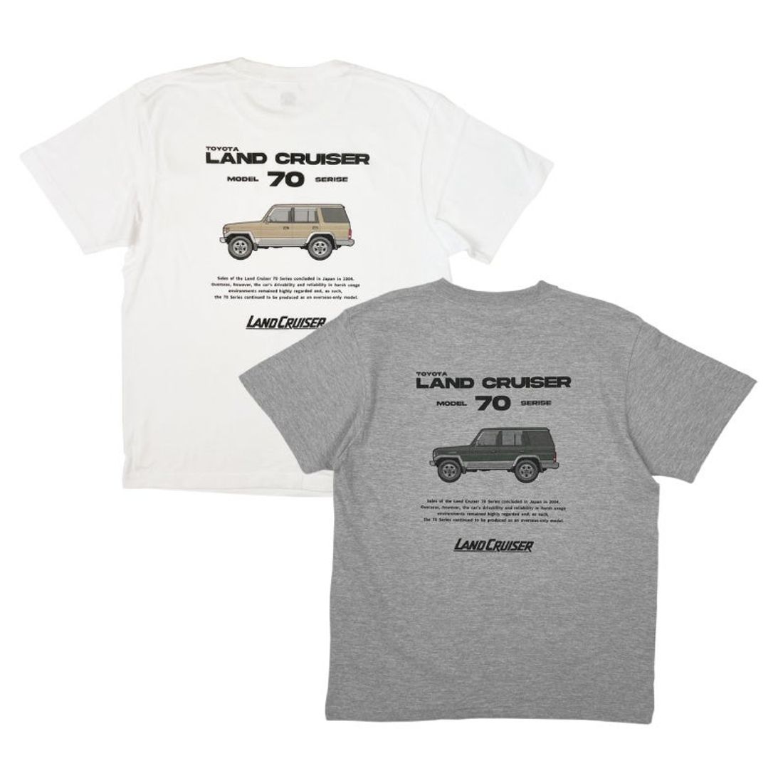 ⚫︎新商品⚫︎TOYOTA LAND CRUISER 70 デザインTシャツが登場