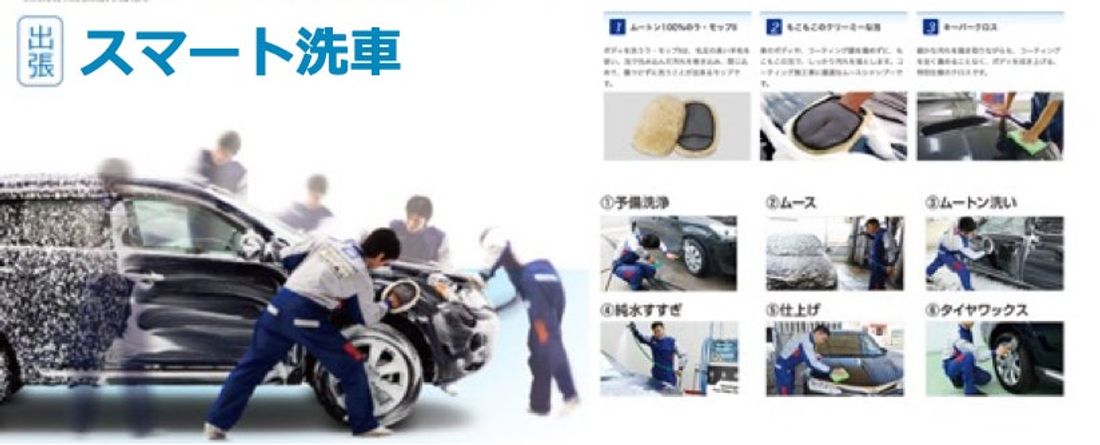 おそうじ本舗とスマート洗車・コーティングサービス提供開始