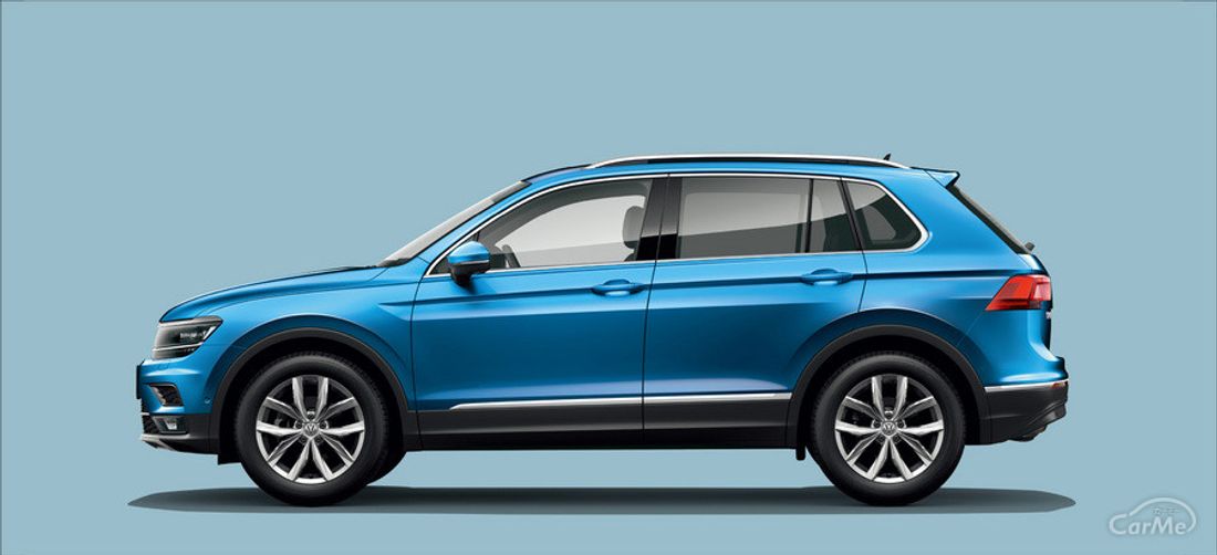 VW ティグアン カリビアンブルーメタリック