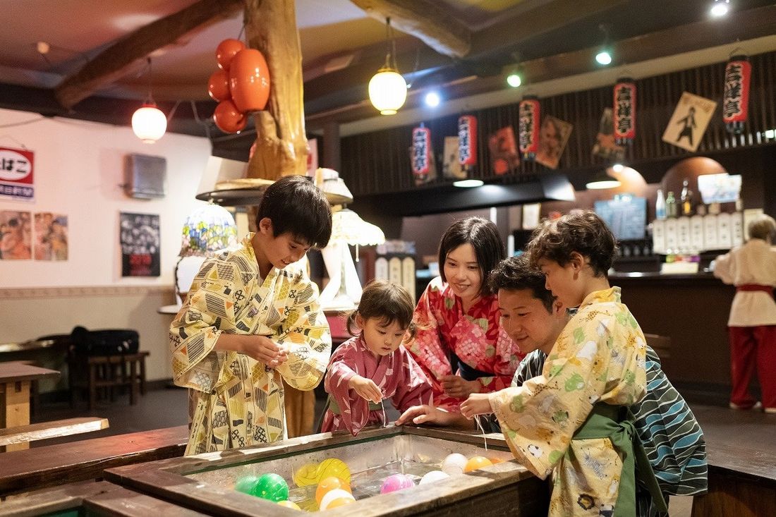 【吉祥の夏祭り】家族で伊豆へ♪ つるやの熱い夏がやってくる☆かき氷、縁日遊び、温泉卓球、キッズアメニティetc.