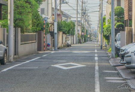 住宅街 道路 ひし形