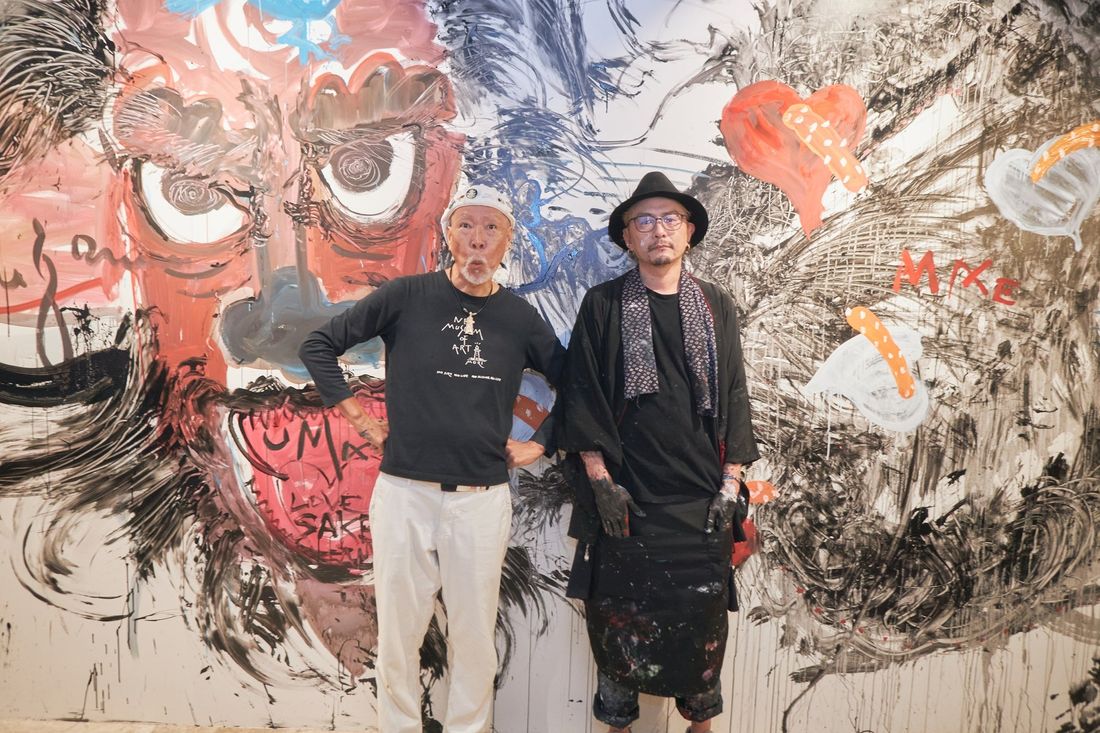 【蔵元SAKE& GALLERY】塗り替えられ続ける壁 2人の画家、2人の音楽家によるアートライブセッション&ミュージ…