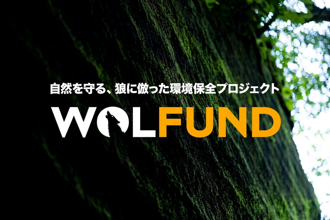 ジャック・ウルフスキン 自然を守る、狼に倣った環境保全プロジェクト「WOLFUND」を始動