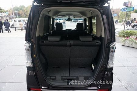 ホンダnボックス荷室サイズはどのくらい 広さを確認してみたの写真 3枚目