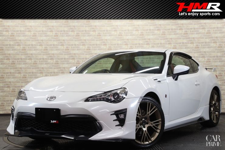 H.29(2017)年 トヨタ 86 2.0 GT リミテッド 6MT TRDフルエアロ マフラー パールホワイト 走行
