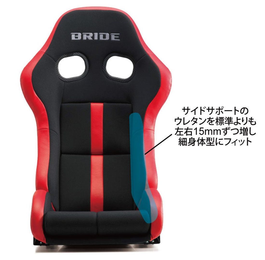 細身のドライバー向けチューニングのリクライニングシート「STRADIAⅢ EVO-S」新登場!!