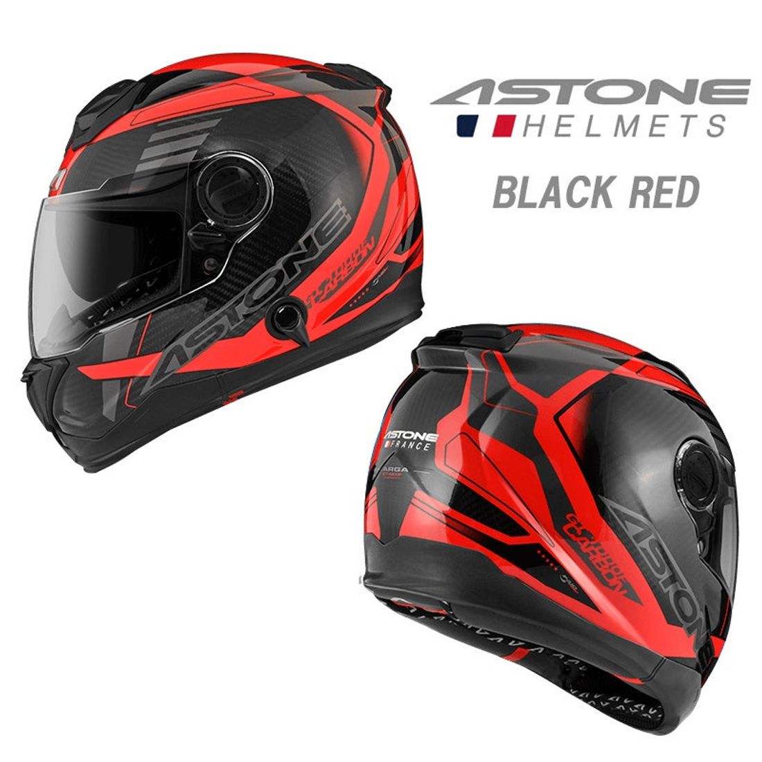 フランスデザインのASTONE（アストン）ヘルメット、カーボン素材のシェルを使った人気の「GT-1000F カーボン」…