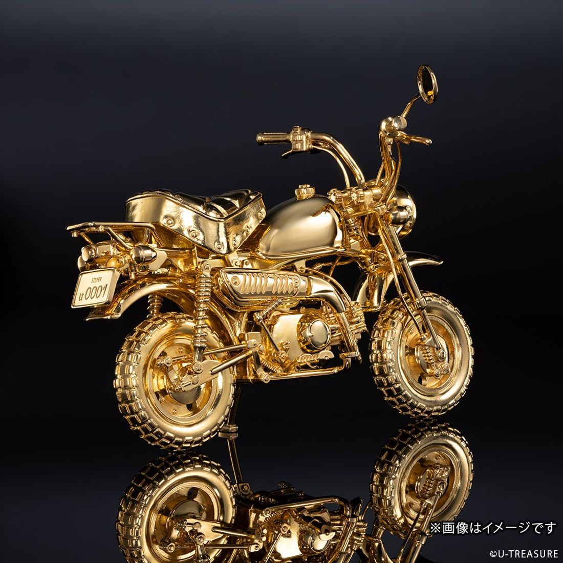 【Honda】Monkey(モンキー)ゴールドリミテッド 1984model 1/12フィギュアが発売。ナンバープレー…