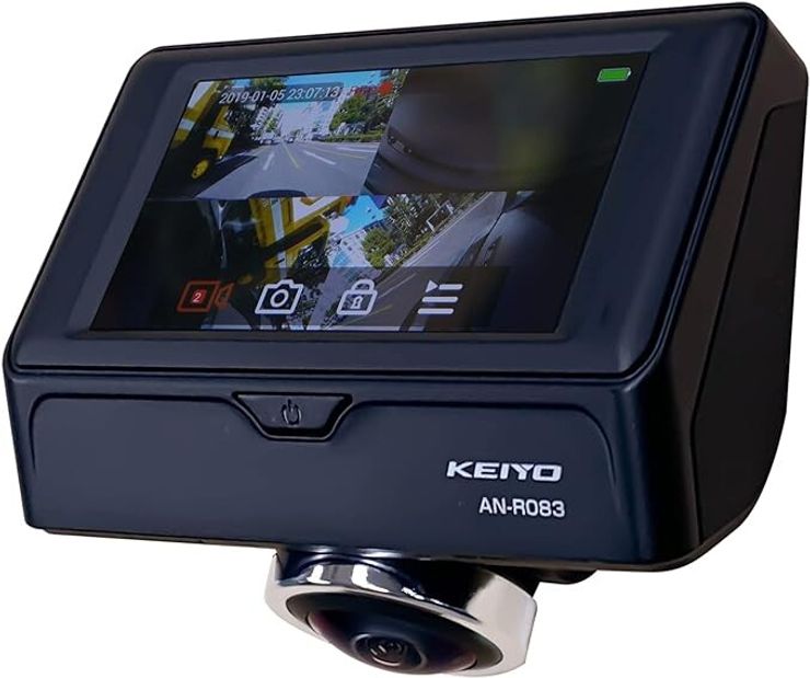 KEIYO パノラマドライブレコーダー AN-R083 360°カメラ　１