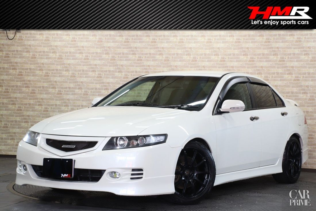 H.18(2006)年 ホンダ アコード 2.0 ユーロR 新品天張り ADVAN18インチ パールホワイト 走行145