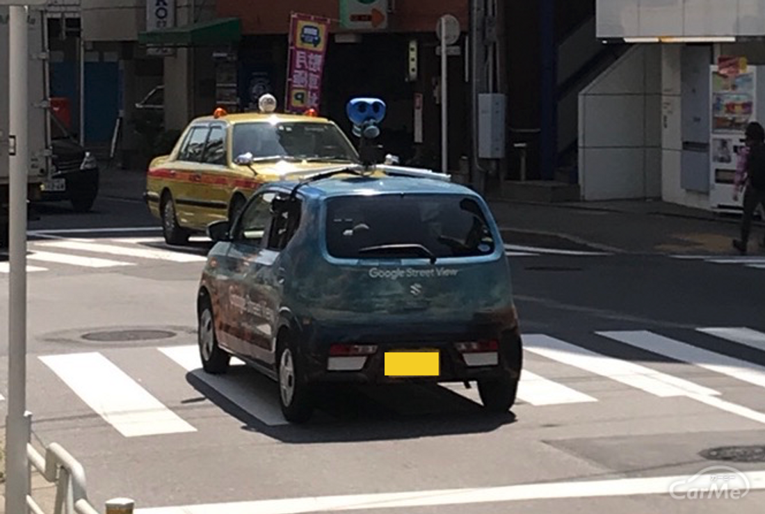 見たことある グーグル ストリートビュー撮影車