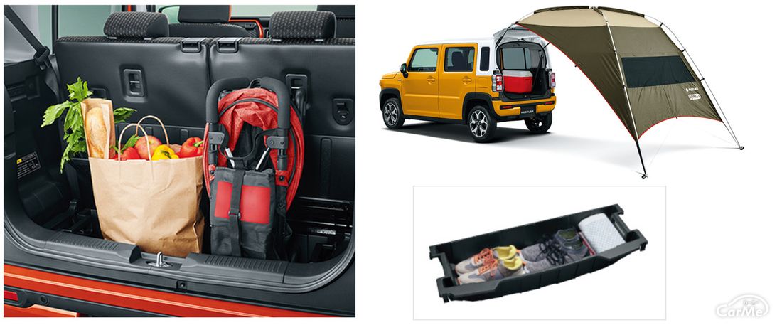 新型車ハスラー荷室1