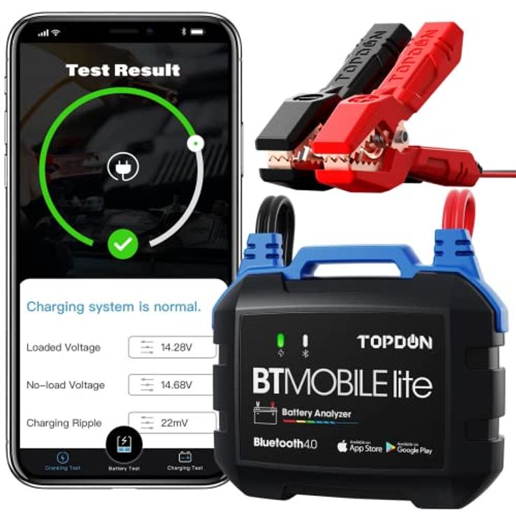 12V車用 バッテリーチェッカー ‎BT Mobile Lite