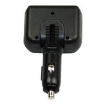 シガーソケット増設分配器 マットブラック F194