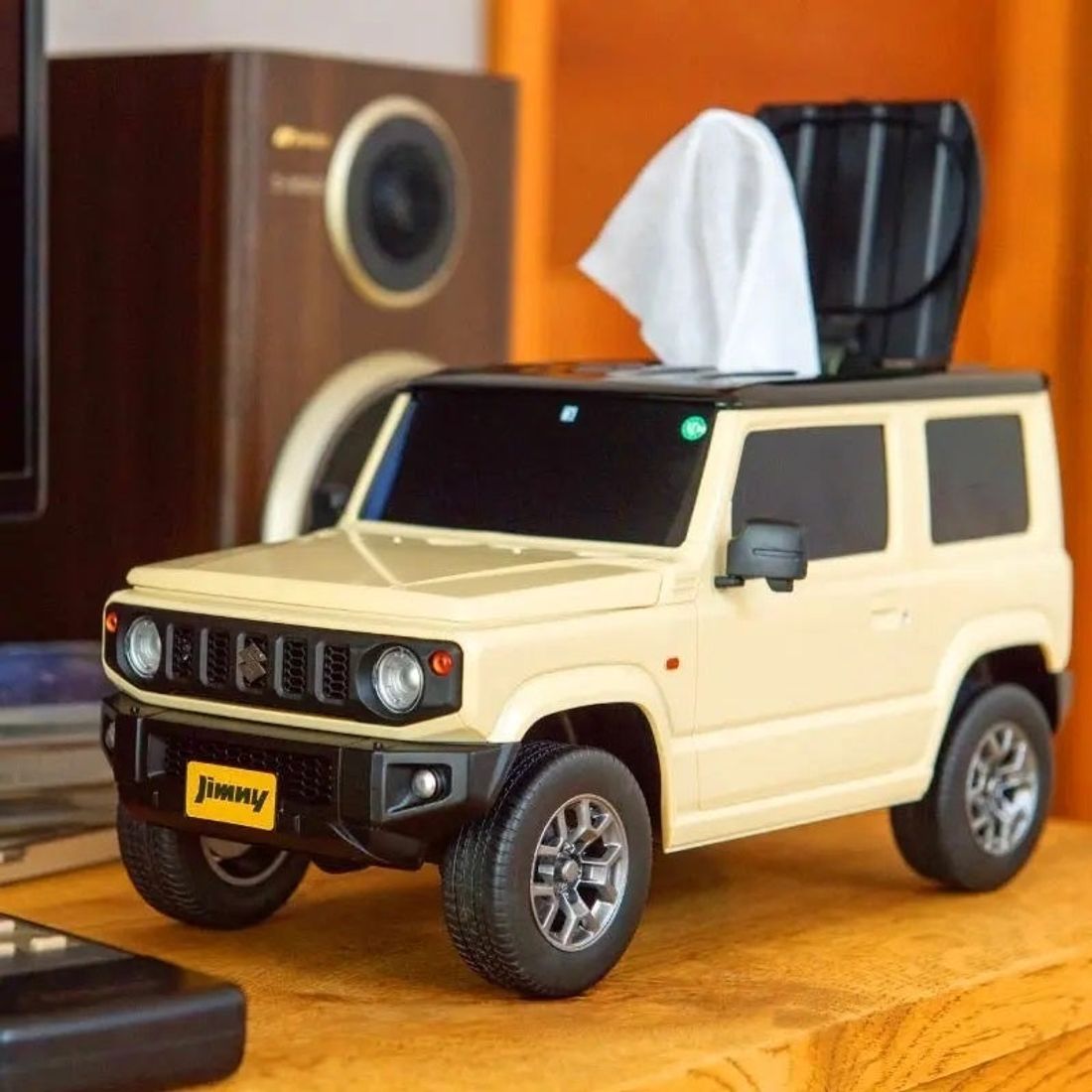 『JIMNY型 ウェットティッシュケース』那須クラシックカー博物館に登場!