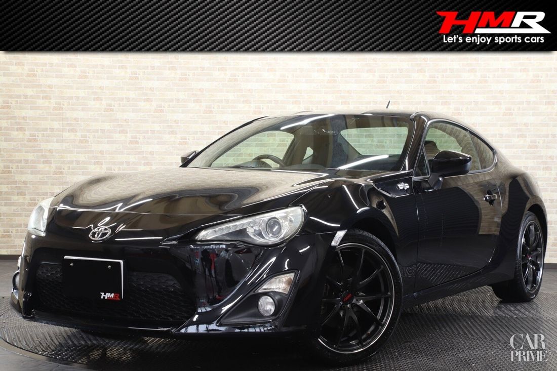H.25(2013)年 トヨタ 86 2.0 GT 6MT RAYS18インチアルミ ブラック 走行21,300km