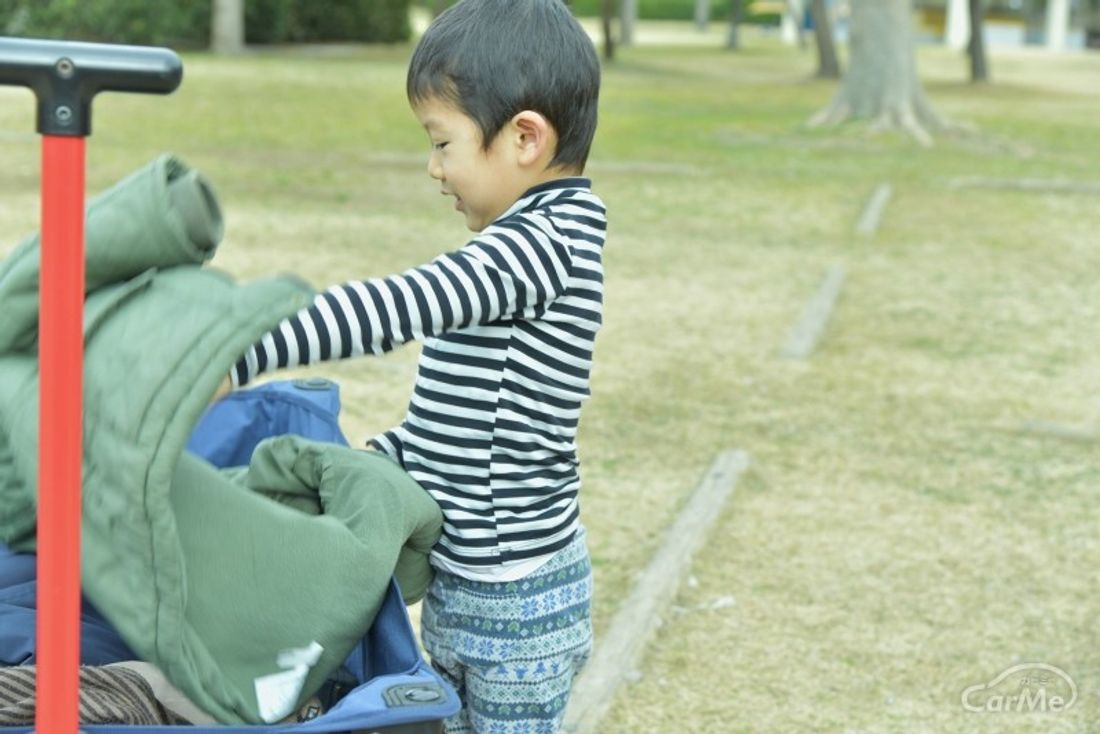 ランタン 子連れの冬キャンプ