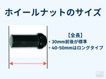 ホイールナット　おすすめ