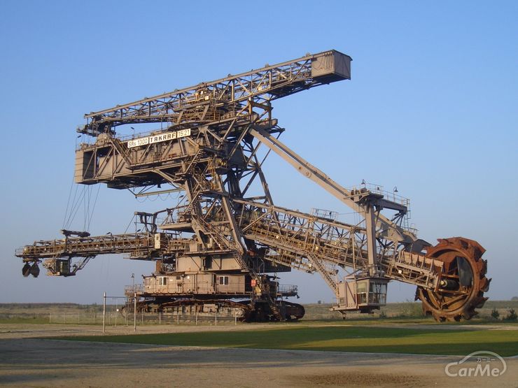 人類史上最大の自走機械でギネス認定も！「バケットホイールエクスカ