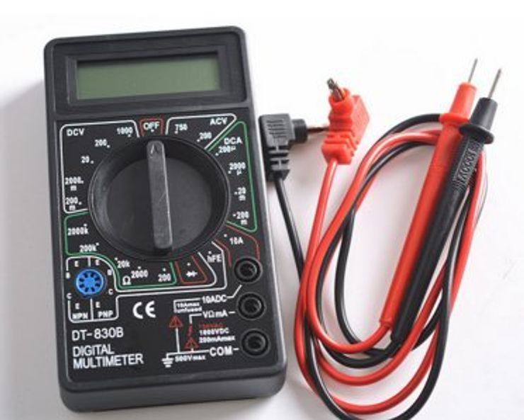 小型デジタルテスター/マルチメーター DT-830B