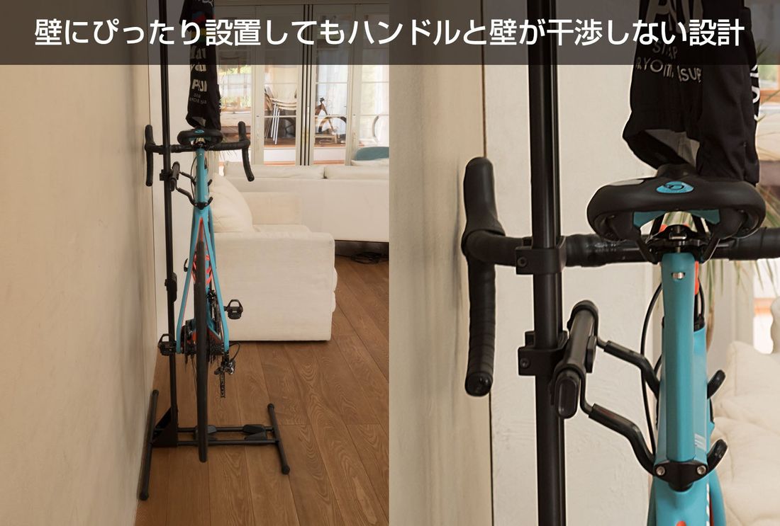 Makuakeで「300%」を達成した自立型2台用バイクスタンド『iWA-TW』12月2日発売!