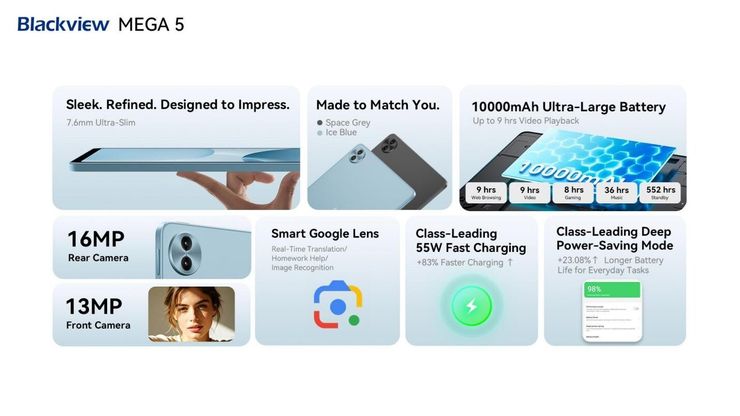 Blackview MEGA 5-6