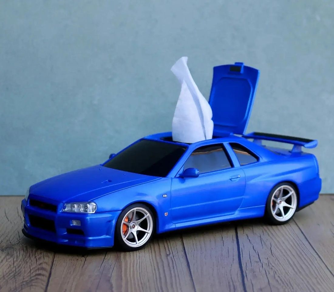 【新色】スカイライン GT-Rのウェットティッシュケースのパープルが予約開始!