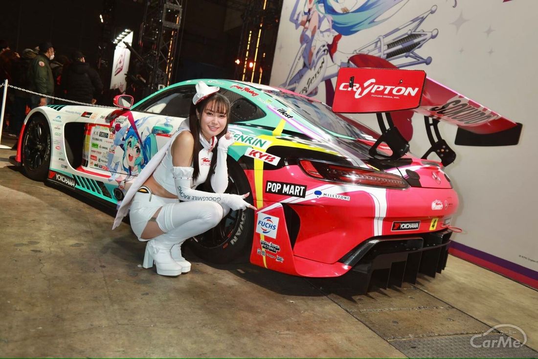 モータースポーツで使用されるエンジンオイルを使ってみたい！片山右京監督『GOODSMILE RACING u0026 TeamUKYO』と参戦車両『グッドスマイル  初音ミク AMG』