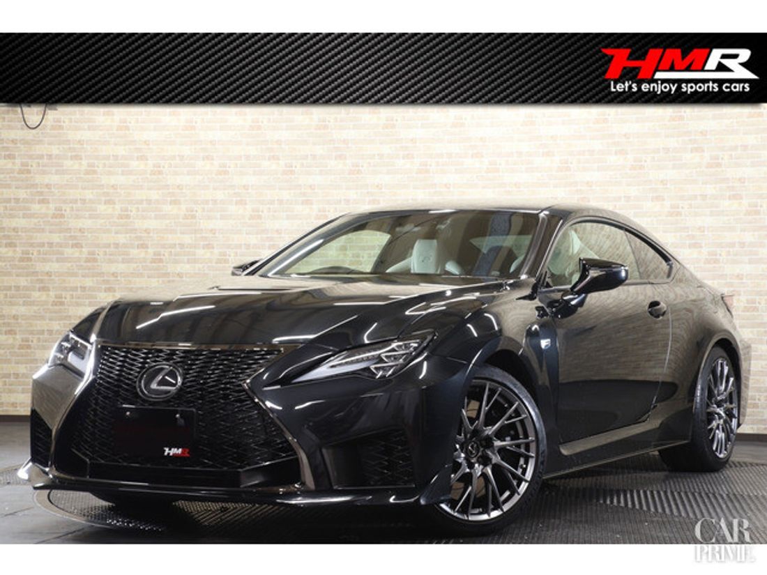 R.1(2019)年 レクサス RC F 5.0 オプションブラック&ホワイト本革シート ブラック 走行16,700km