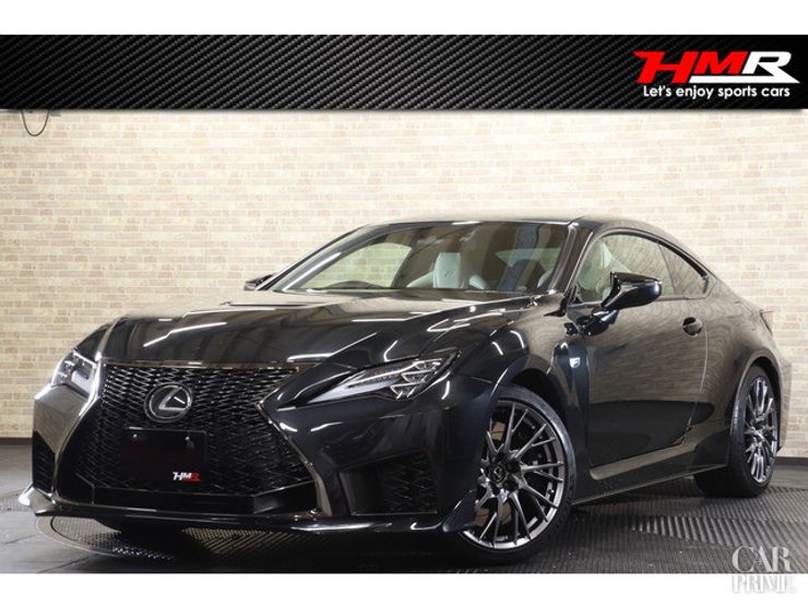 R.1(2019)年 レクサス RC F 5.0 オプションブラック&ホワイト本革シート ブラック 走行16,700km