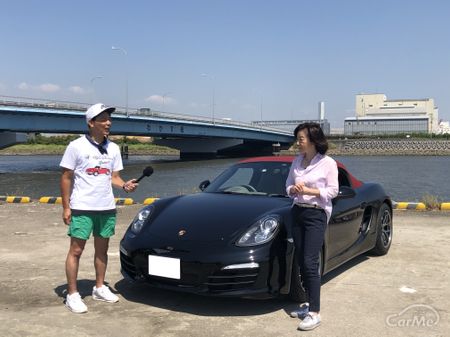 ポルシェ 981ボクスターが相棒のモータージャーナリスト 飯田裕子さんの愛車を紹介 Carprime 車ニュース 中古車情報 中古 車検索なら 車選びドットコム 車選び Com