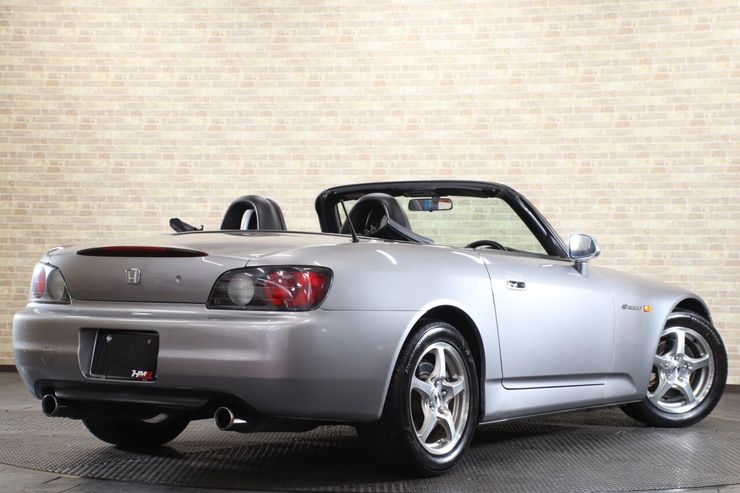 H.13(2001)年 ホンダ S2000 2.0 同色全塗装 ノーマルコンディション シルバー 走行96,200km