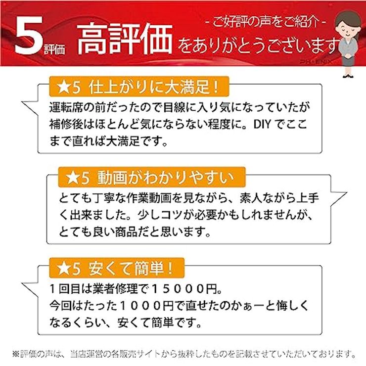 ガラスリペアキット