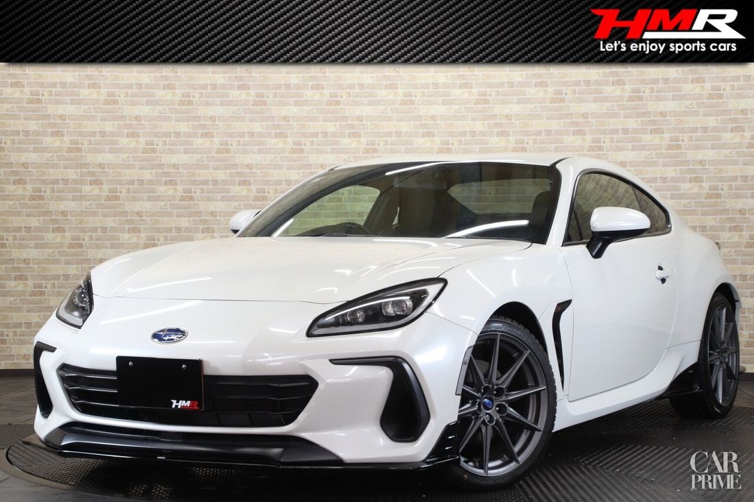R.3(2021)年 スバル BRZ 2.4 S 6MT STIフルエアロ マフラー サス パールホワイト 走行19,4