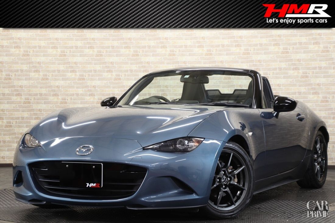 H.27(2015)年 マツダ ロードスター 1.5 S スペシャルパッケージ 6MT ビルシュタイン車高調 ブルー 走