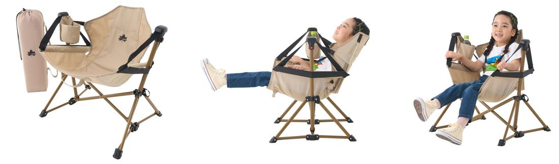 大人気のハンモックチェアにミニサイズが登場!耐荷重90kgで子供から大人まで使える「Tradcanvas ミニゆらゆら…