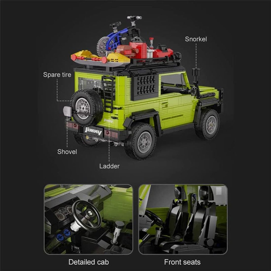 成田空港に『JIMNY』大迫力の1/12サイズのブロックが登場