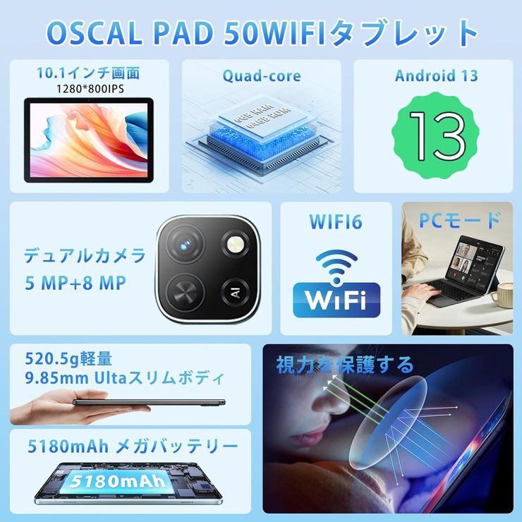 OSCAL PAD50WIFI-2