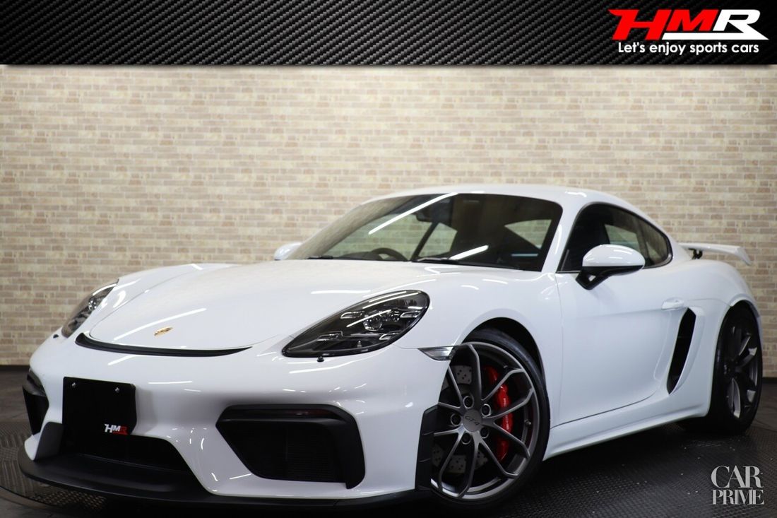 R.2(2020)年 ポルシェ 718ケイマン GT4 スポーツクロノPKG PDLS+LED ホワイト 走行4,200