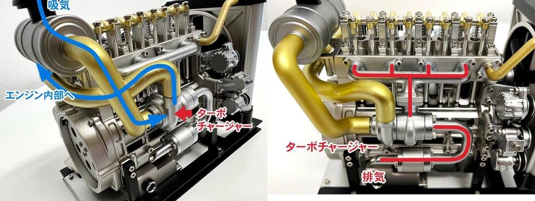 【エンジンを組み立てよう！】とことんリアルを追及した！４気筒 ミニディーゼルエンジン組立キット