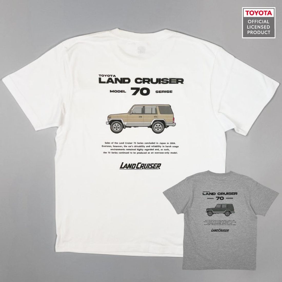 ⚫︎新商品⚫︎TOYOTA LAND CRUISER 70 デザインTシャツが登場