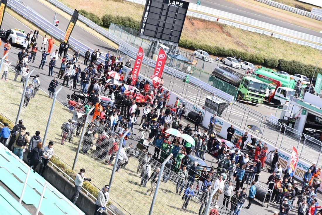 S耐 SUGO スターティンググリッド