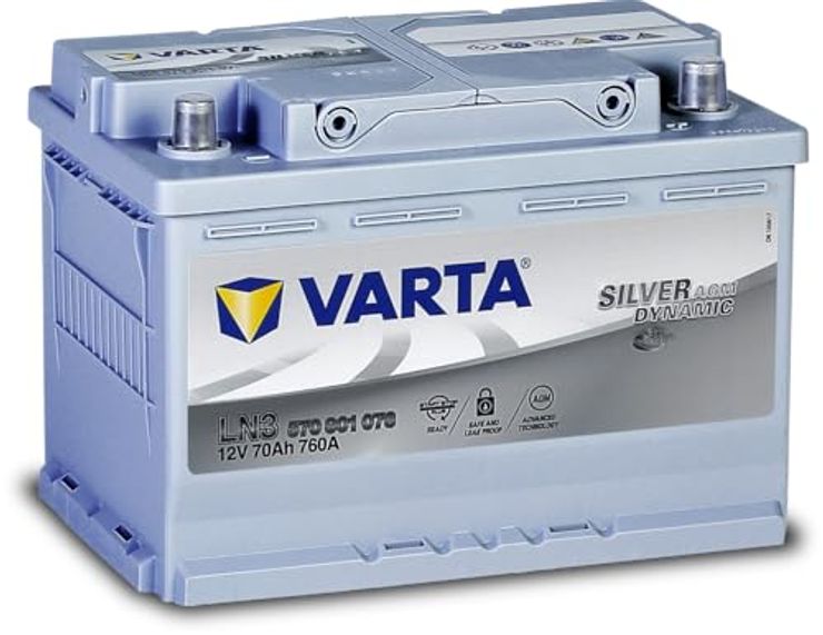 VARTA [ バルタ ] 輸入車バッテリー [ SILVER DYNAMIC AGM] 570 901 076