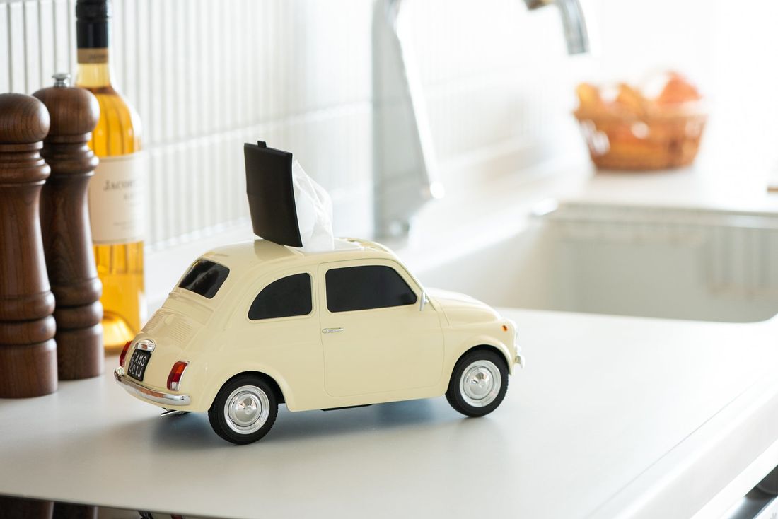 【一般販売開始】FIAT NUOVA完全再現の2WAYティッシュケース（CAMSHOP.JP）