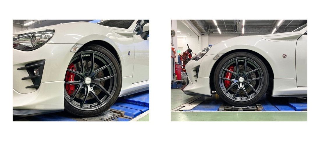アップガレージのプライベートブランドからオリジナルホイール「UPGARAGE Racing Light SHINKA」…